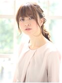 [K-two銀座]ニュアンスウェーブスタイル夏のヘアアレンジ