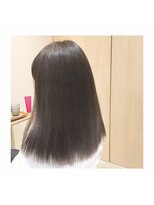 ナノハナ&nbsp;鹿沼で唯一本格ヘッドスパが出来る美容室　サラサラストレート