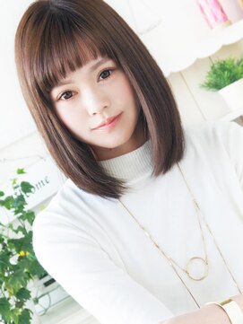 ジュレベール(JurerBelle) 【ジュレベール 杉下】 Natural 可愛い艶さらストレートボブ☆