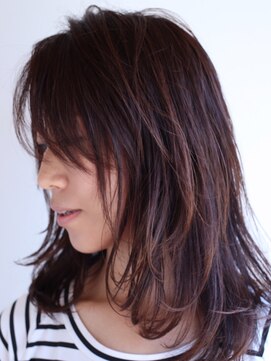 ツイギー 宮西店(TWiGGY) ラフな動きのあるセミロング