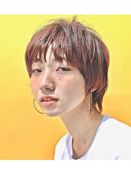 ポートヘアサロン(PORT HAIR SALON) オレンジショート