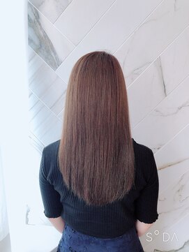 ジーナ 銀座中央通り(Zina) 【Zina 銀座中央通り】イメチェン耳かけ×フォギーベージュ