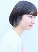マッシュボブ・インナーカラー