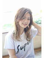 ノイ(neu)&nbsp;ロングレイヤー　【静岡/オーガニックカラー/髪質改善】