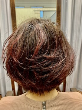 ユーキーヘアー(you key hair) フィンガーペイント　ベリーピンク