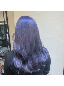 サロンドミルク 溝の口店(salon de MiLK) ブルーパープルカラー♪
