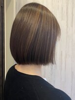 ルシードスタイルレーヴ(LUCIDO STYLE REVE)&nbsp;ボブ　x シークレットハイライト