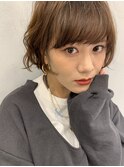 外ハネショートボブ