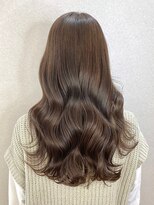 大人かわいいコテ巻き＊メルティーカラー4【Zina CENTRAL】