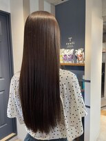 トゥーリ 筑紫野店(tuuli)&nbsp;tuuli藤崎☆大人可愛いボブルフ×ショコラベージュ20代30代40代