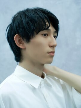 クロムトウキョウ ザ バーバー ネオン 新宿店(CHROM TOKYO the Barber ne/on) ハーフアップマッシュウルフ