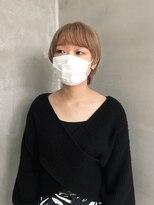 テトヘアー(teto hair) ベージュ マッシュ ウルフ