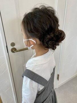 シェノン(chainon) 七五三ヘアセット