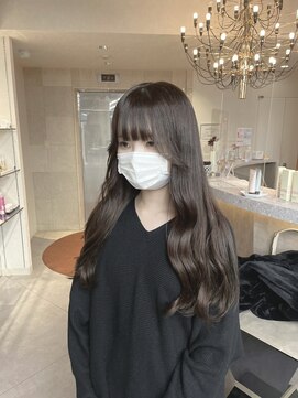 ソワンドブレスセルン 心斎橋(soin de brace cerne) ブリーチ×透明感ブラウン