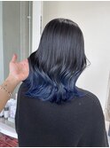 ネイビーブルーグラデーションryota