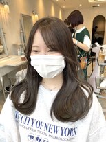 ザックラフィネ(ZACC raffine)&nbsp;ほうじ茶グレージュラテ/くびれ巻き/くびれヘア/ふんわりカール