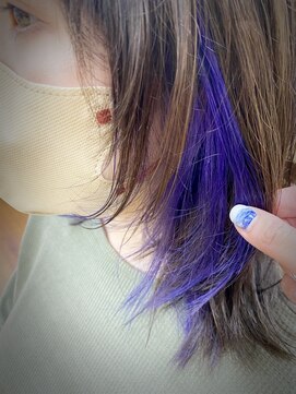 リミエ(RIMIE) #白髪ぼかしハイライト#インナーカラー