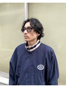 ハイプ メン 藤沢(HYPE MAN) 【HYPE】スパイラルパーマ/メンズボブ/ミディアム/マッシュ