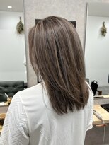 リベストバイジェービー 稲毛(li best. byjb)&nbsp;ピンクベージュ/インナーグレージュ/マチルダボブ/前髪【稲毛】