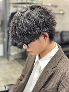 ロンドガルマン 名古屋(Lond GULLMAN) 【Lond GULLMANSEIYA】MEN'S HAIR/波巻きパーマ