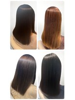 美容室フルール&nbsp;20代30代40代髪質改善カラーアッシュベージュ艶感