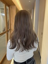 ニール シトロン 名古屋 伏見 丸の内(NEELU citron)&nbsp;【Neeluscuro_riri】1ブリーチで作るくすみベージュ