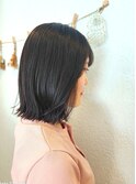 外ハネボブ×くびれボブ×黒髪ボブ