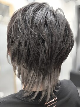 テティ(Tetty) インナーカラー(ブラック×チャコールグレー)