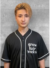 グロウヘアワークス トウキョウ(grow hair works tokyo) 猪狩 直也