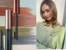 トレンド感◎似合わせイルミナカラー+事前トリートメント+似合わせ眉カラー