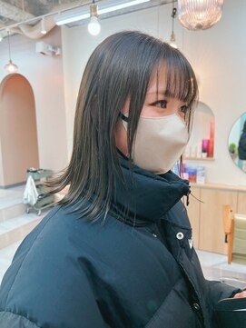 ロウバイレボ 柏(lou by revo) ミディアム/韓国風/レイヤーカット/顔回りカット/柏駅