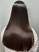 スカイ(SKY)&nbsp;髪質改善縮毛矯正韓国風レイヤーカットダブルカラーベージュ