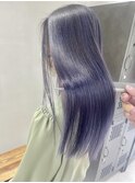 【Feria渋谷】ラベンダー/バレイヤージュ/ミルクティー