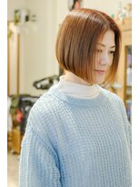 ルーシー ヘアデザインワークス(Lucy Hair Design Works)&nbsp;サロンワーク×前下がりボブ
