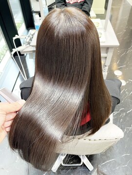 フラン(Franc) 髪質改善/イルミナカラー/縮毛矯正/TOKIO/大人女性/韓国風