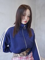 ニコ トウキョウ 渋谷(nico TOKYO)&nbsp;顔まわりレイヤーハッシュレイヤー透明感オリーブグレージュ渋谷