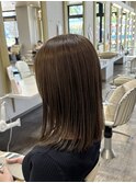 大人可愛い20代30代40代カラー/ミディアム/宮崎