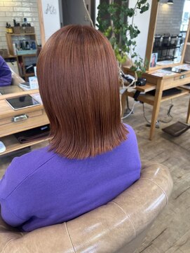 ファルファラ(farfara) 【farfara】オレンジブラウン(問屋町テラス)永尾明日香