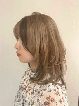 ビーラインブライトリー(Beeline★Brightly) ミルクティーベージュ×ローライト