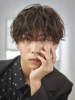 オーシャントーキョー 仙台(OCEAN TOKYO)&nbsp;マッシュショートビジネス刈り上げツーブロックメンズパーマ仙台