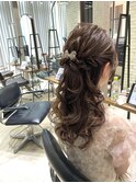 カジュアル華やかヘアセット♪【谷島】