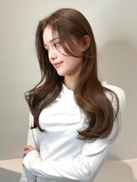 ノエシキカ(noe sikika)&nbsp;ロングスタイル/韓国/レイヤーカット/ダブルカラー/栄n26