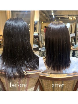 髪質改善と縮毛矯正の専門店 サンティエ(scintiller) 髪質改善/縮毛矯正/美髪/艶髪/弱酸性縮毛矯正/美髪ストレート
