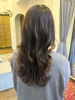 ヘアーアイスカルテット(HAIR ICI QUARTET)&nbsp;春カラー×ロンググレージュ×小顔レイヤー