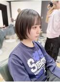 顔まわりレイヤー/ショートボブ