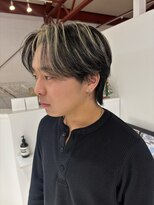 ブリックマウント(Blic mt)&nbsp;メンズセンターパートハイライト