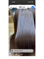 ヘアーウィズプリズム(hair with PRISM) ロングストレート