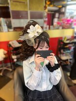 ヘアー アレス(hair ales)&nbsp;盛り髪/サイド盛り
