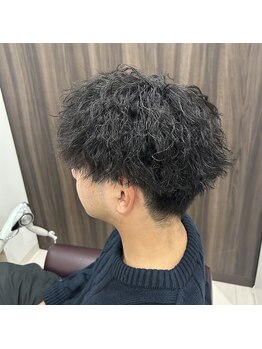 ルエクラ(Le e'clat)の写真/細部までこだわるメンズカット/パーマも[Le e'clat]で！こだわりの質感・立体感で洗練されたスタイルに