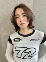 レーヴバイロンド 仙台(Reve by Lond) 髪質改善レイヤーボブ顔まわりミルクブラウン縮毛矯正仙台韓国